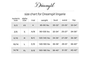 Dreamgirl Microfiber Cheeky Panty With Cross Dye Lace Back And Satin Bow Trim, Iris/Black, Large