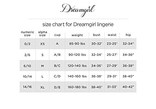 Dreamgirl Women'S Microfiber Bikini Panty With Cross-Dye Lace Cheeky Back, Red/Black, Large