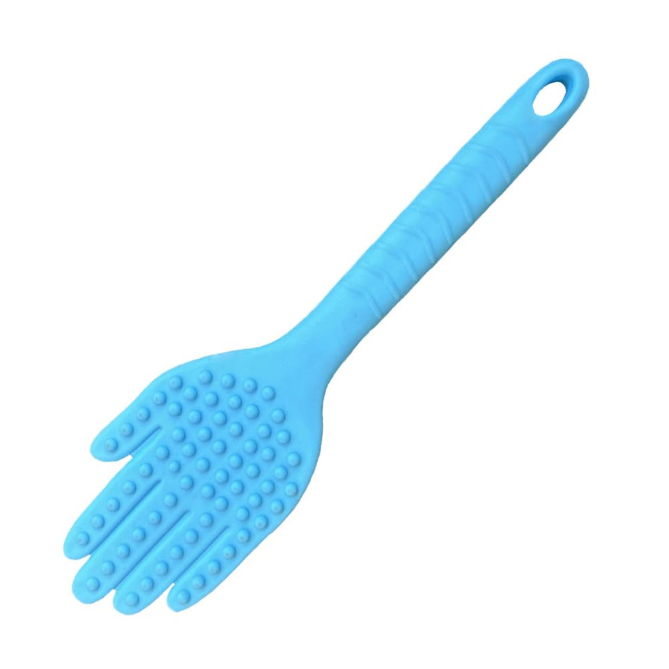 Spanking Paddle for Sex Adult Play,Rubber Palm Shaped Slapper Sex Paddle,Bumps Flexible Flirt Toy for SM Bondage Game,Lightweigh