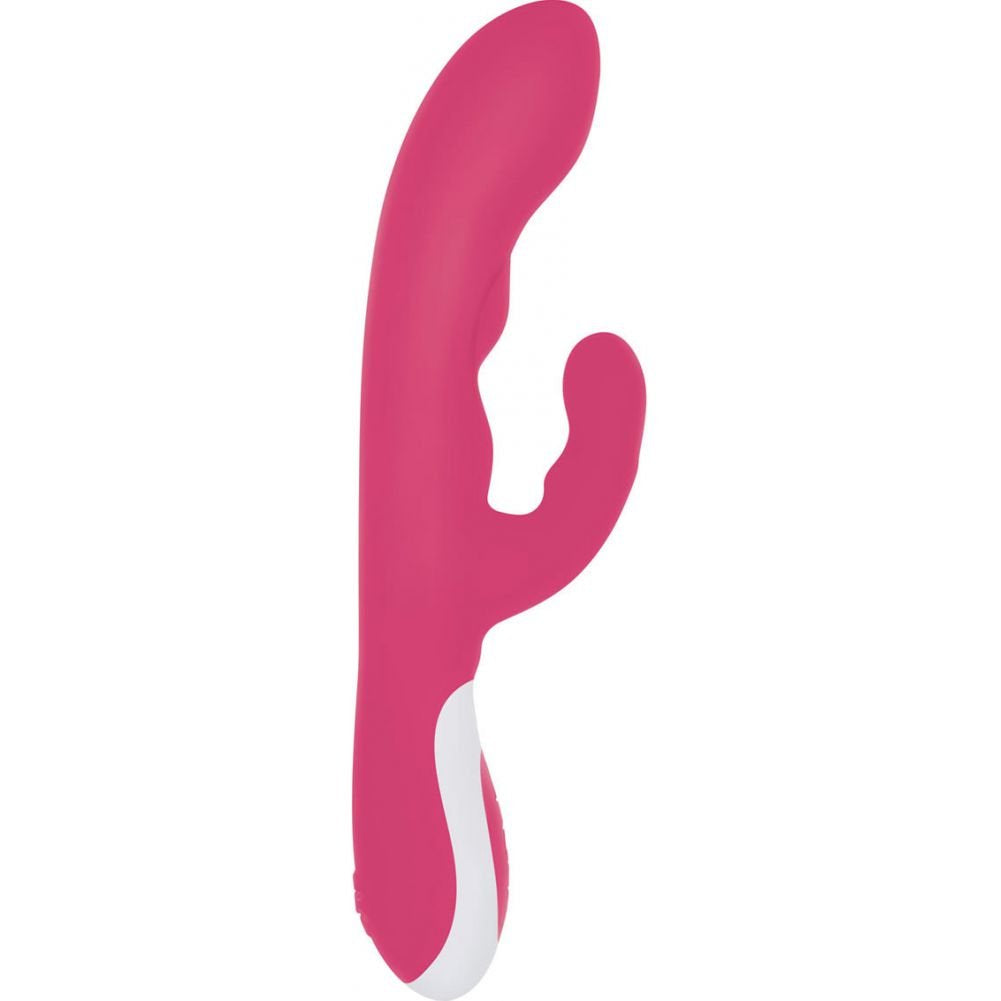 Adam & Eve Warming G Spot Rabbit Vibrator, Pink | Waterproof And Hypoallergenic Vibrator With Multiple Vibration Modes | 8.5 Inches Total Length