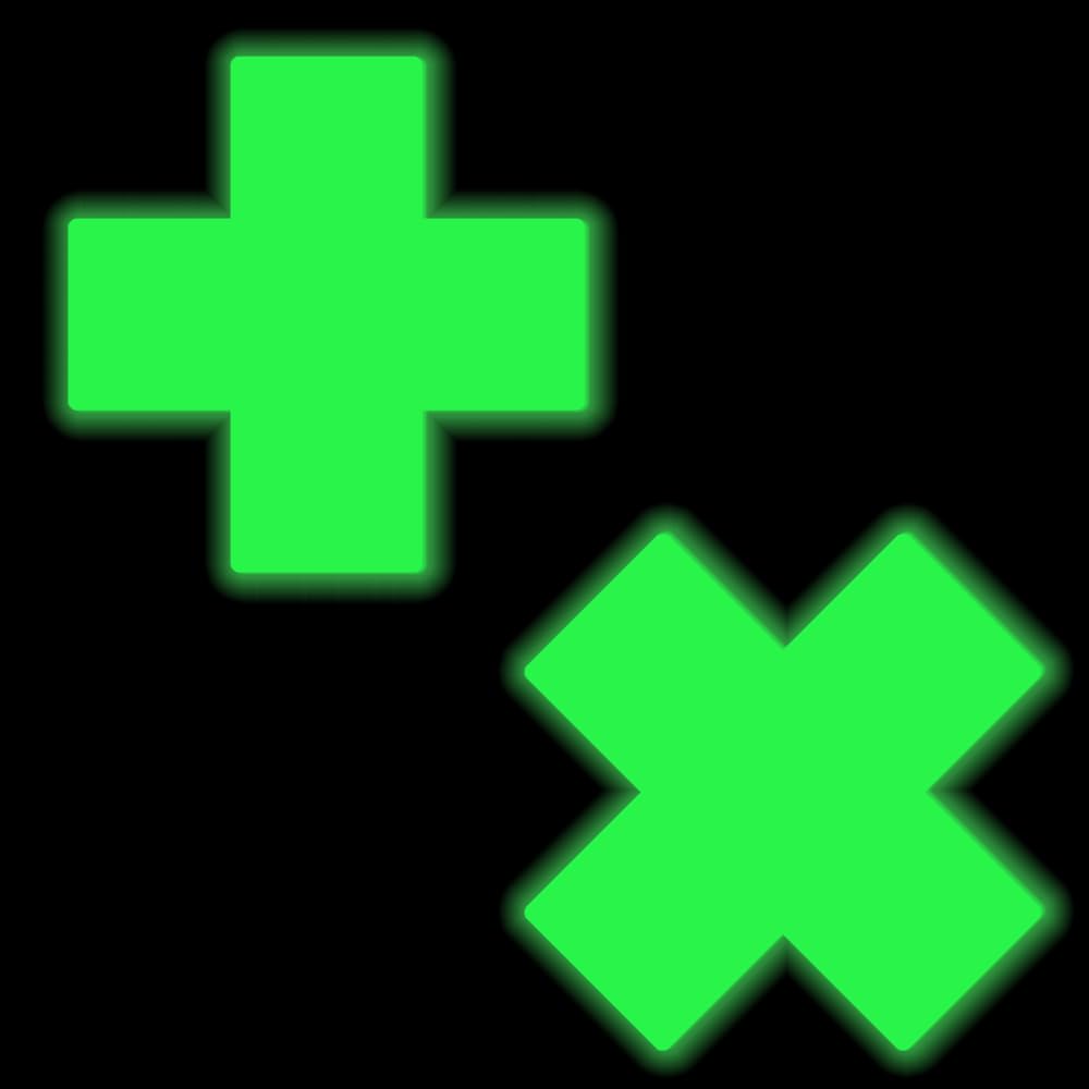 Pastease Plus X Glow In The Dark Neon Yellow