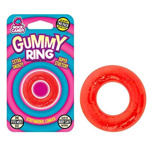 Gummy Ring - Red