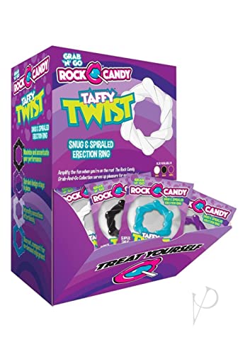 Taffy Twist Snug Spiraled C-Ring 24Pc Dp