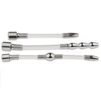 3 Pcs Urethra Trainer Set Chastity Lock Accessories Chastity Device Sex Toy Sound Urethral Plug Urethral Toy Urethral Masturbati