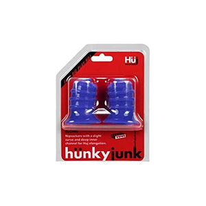 Blue Ox Designs Oxballs 70515: Hunkyjunk Elong Nipsuckers, Cobalt