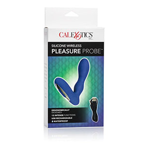 California Exotic Novelties Silicone Wireless Pleasure Probe, Blue