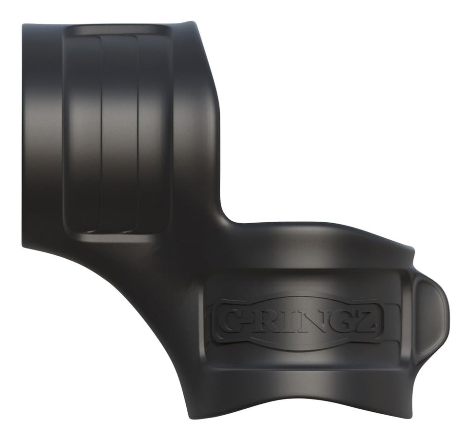 Fantasy C-Ring Mr Big Cock Ring And Ball Stretcher - Black