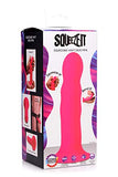 Squeezable Wavy Dildo - Pink