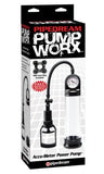 Pump Worx AccuMeter Power Pump for Men and Cock Ring Combo