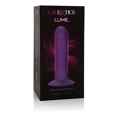 California Exotic Novelties Luxe Touch-Sensitive Vibrator, Purple