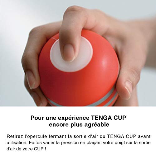 Tenga Toc-004Us Ultra-Size Pre-Lubricated Double-Hole Male Masturbator Cup With Powerful Suction