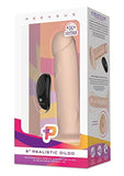 Pegasus 8&quot; Realistic Dildo Flesh
