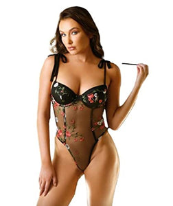 Tease Stevie Floral Embroidered 1X/2X