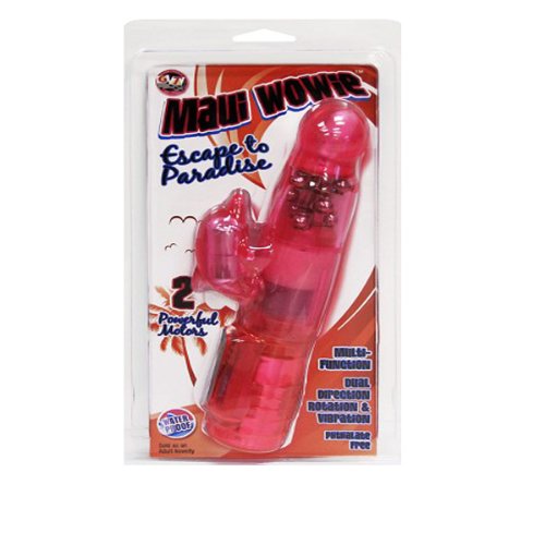 Golden Triangle Maui Wowie Vibrator, Pink