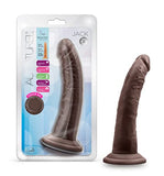 Au Naturel Jack Dildo 7In Chocolate