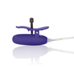 California Exotic Novelties Nipple Play Advanced Vibrating Heated Nipple Teasers, Purple