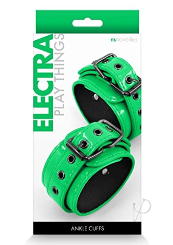 Electra Play Things - Ankle Cuffs - Green