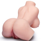 Sex Doll Male Masturbator with Realistic Boobs Vagina and Anal, Goyha 3 in 1 Torso Masturbator Love Doll Pocket Pussy with Built