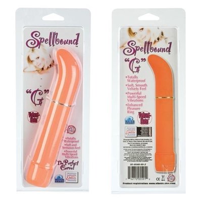 California Exotic Noveltiescalifornia Exotic Novelties Spellbound G Massager, Orange,Orange