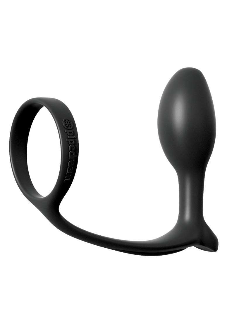 Pipedream Anal Fantasy collection Ass-gasm cockring Beginners Plug Black