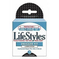 Lifestyles Lubricated Latex Condoms - Snugger Fit (12 X 3 Condom Packs = 36 Condoms!)