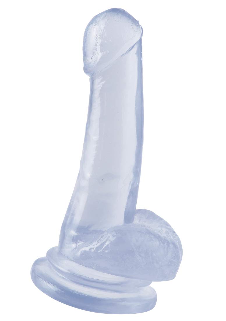 Pipedream Basix 8inch Suction Cup Dong  Clear