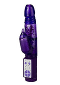Nasstoys Waterproof 16 Function Intimate Innergizer Jelly Vaginal Vibrator & Clitoral Climaxer, Purple,
