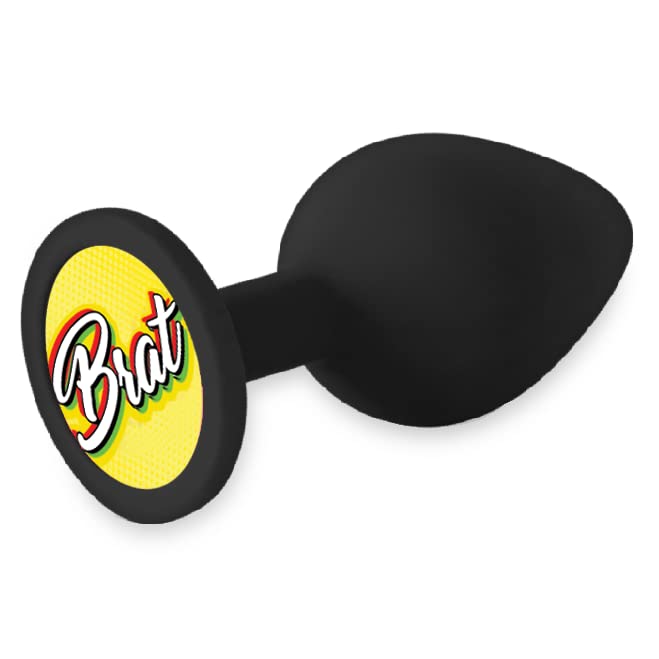 The 9'S Booty Talk Brat Silicone Butt Plug