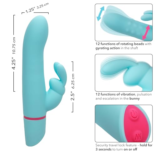 Love Bunny Rotating Bunny Blue