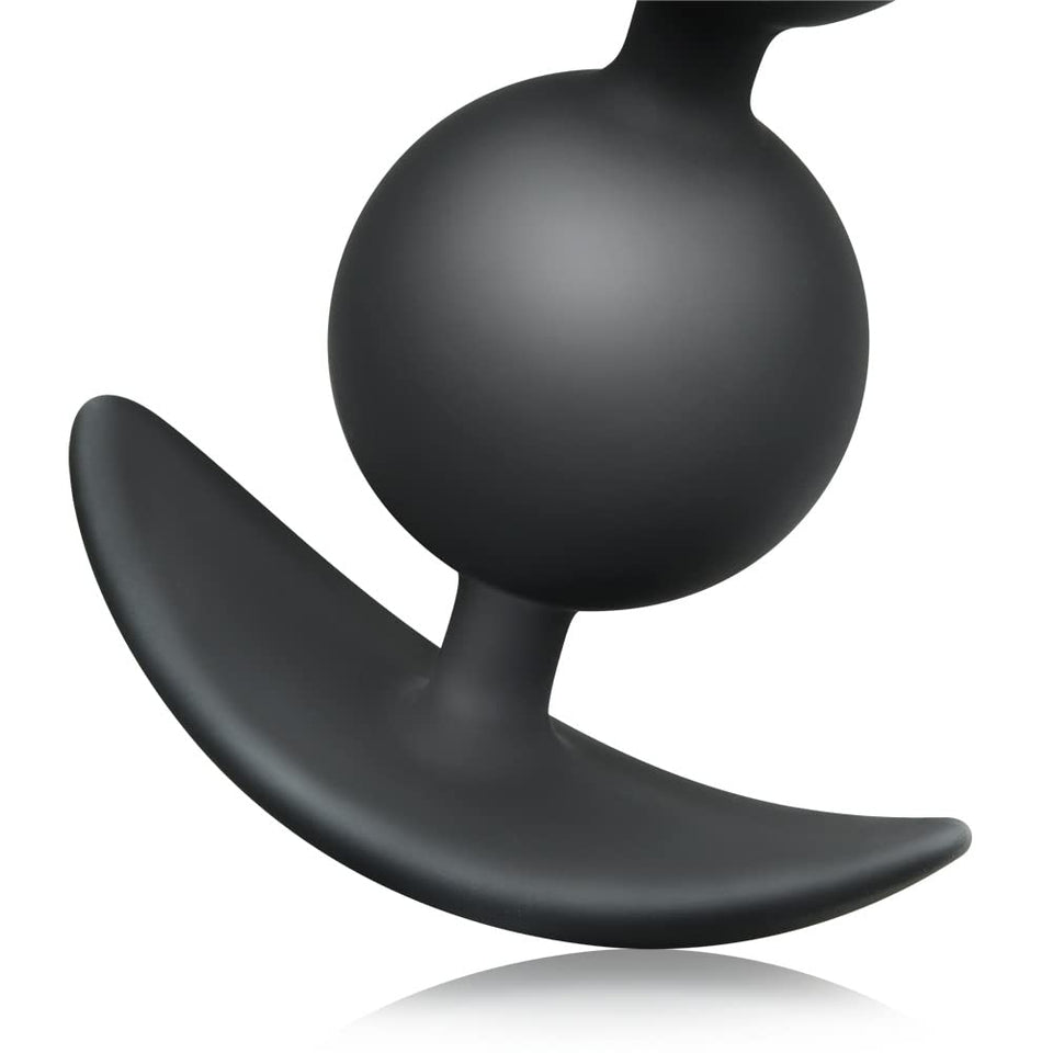 Silicone Anal Beads Butt Plug-Flexible Anal Chain Sex Toys with Different Size Anal Balls Prostate Massage Anal Trainer Anal Plu