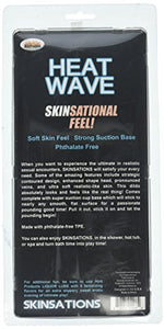 Hott Products Skinsations Heat Wave Vibrating Dildo With Suction Cup  Beige  8 Inch  068 Pound
