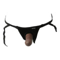 (D) Ss Brown Everlaster Wishbo Hollow Strap On