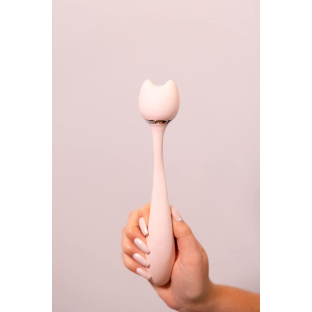 Like A Kitten Purrs Like A Kitten Vibrator Wand Dildo Massager for Clitoral Vaginal G-Spot Anal, Adult Sex Toy, 10 Vibrations
