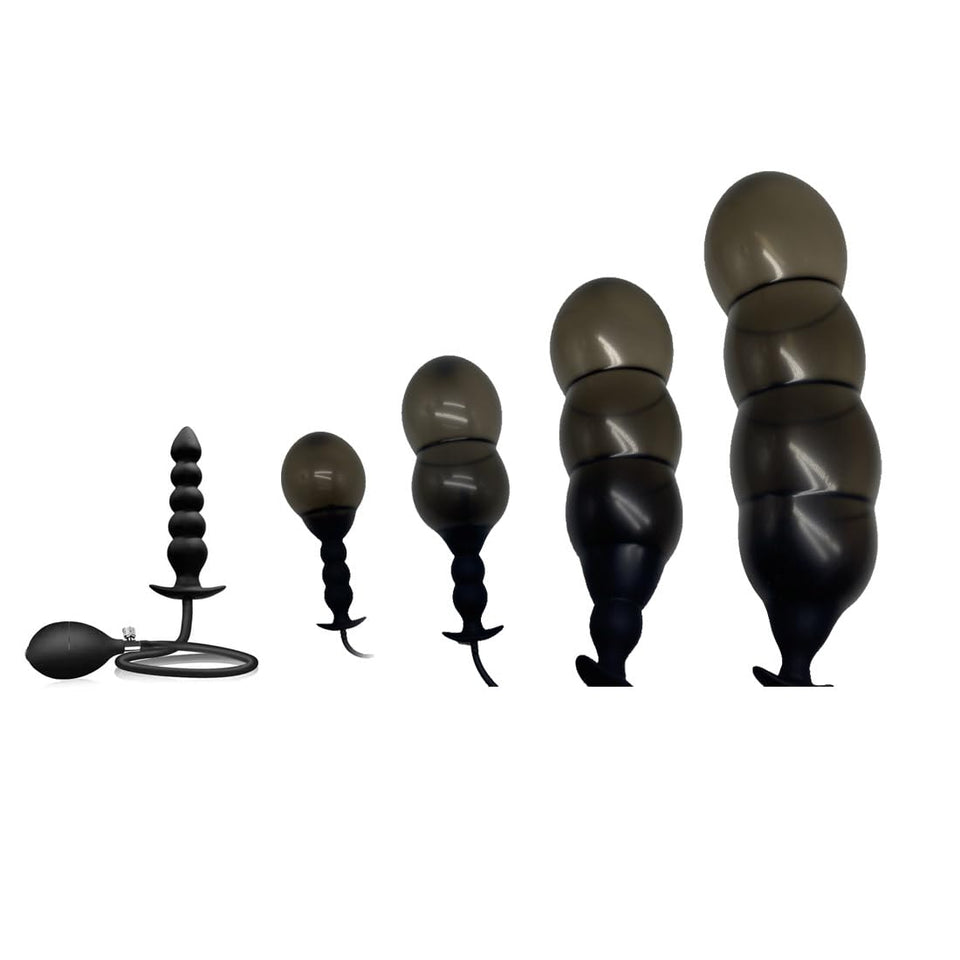 xofoco Expansion Diameter 1.2'' to 4.7'' Sex Dildo Butt Plug Inflatable Anal Plug Silicone Expand Dildo Anal Toys Anal Sex Toys,