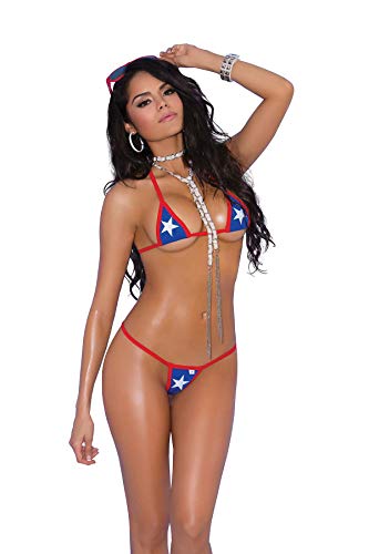 Elegant Moments American Micro Bikini Royal Blue