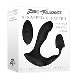 Zero Tolerance  Strapped  Tapped Silicone  Rechargeable RemoteControl Heating  Vibrating Action Simultaneous Prostate and P