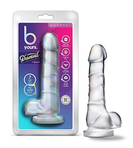 B Yours Diamond Quartz 7In Clear