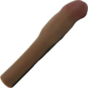 (D) Cyberskin 4In Xtra Thick Transformer Penis Extension Dark