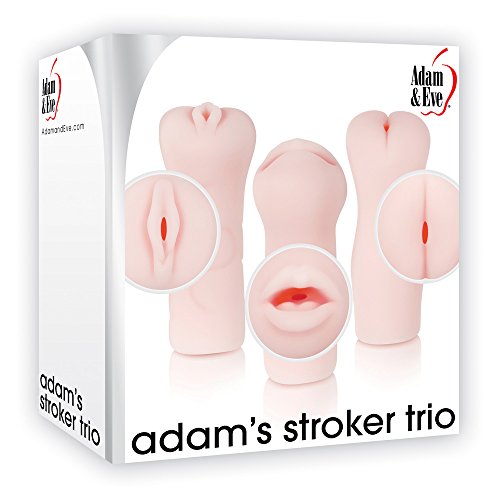 Evolved Novelties Adam And Eve Adams Stroker Trio, Flesh