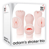 Evolved Novelties Adam And Eve Adams Stroker Trio, Flesh