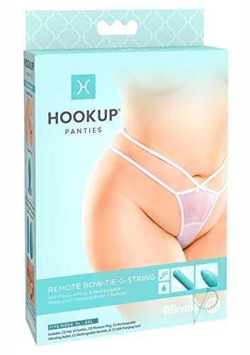 Hookup Panties Bow Tie G-String Xl-Xxl