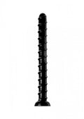 Hosed 18-Inch Swirl Silicone Dildo - Extra-Long Textured Dildo for Deep Anal Play - Flexible, Body-Safe Design Compatible with F