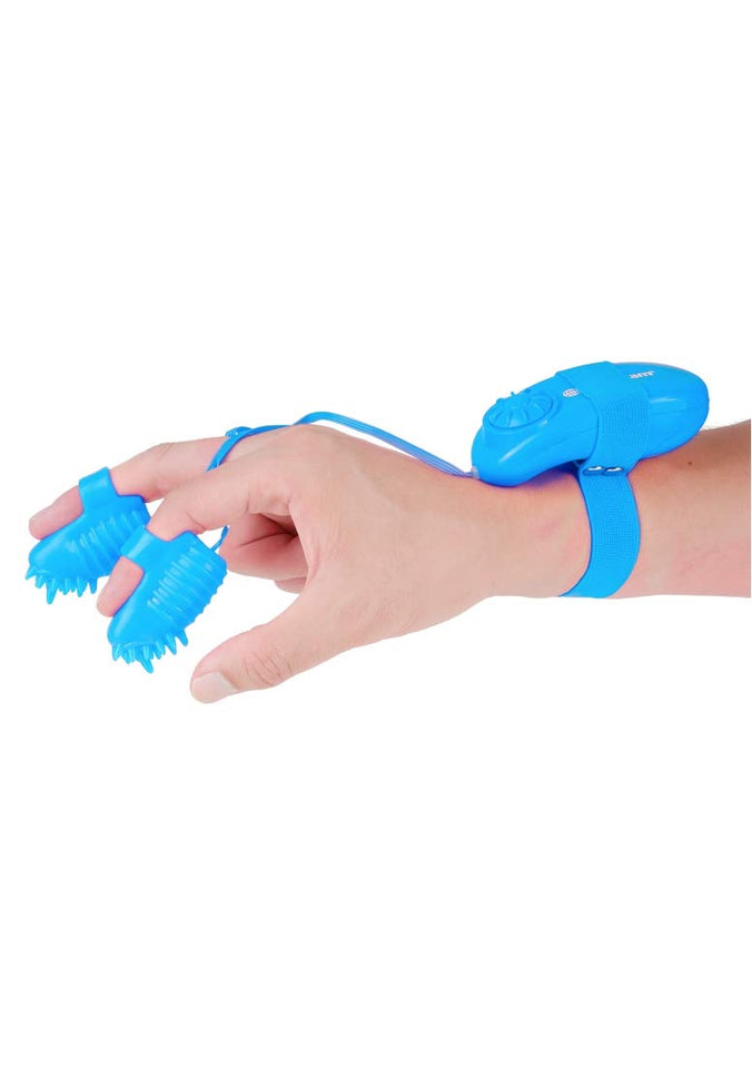 (D) Neon Magic Touch Finger Fu Blue