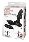 Lux Fetish 4&quot; Inflatable Vibr Butt Plug