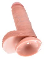 Pipedream King Cock with Balls, Flesh, 7 Inch