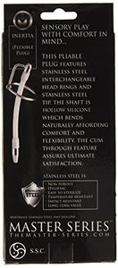 Master Series Inertia Flexible Cum Thru Penis Plug