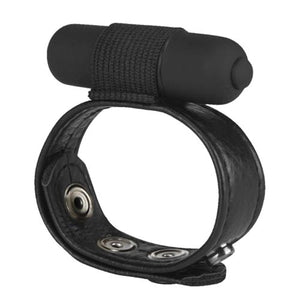 (WD) MACHO SNAP ON VIBRO COCK BALL STRAP
