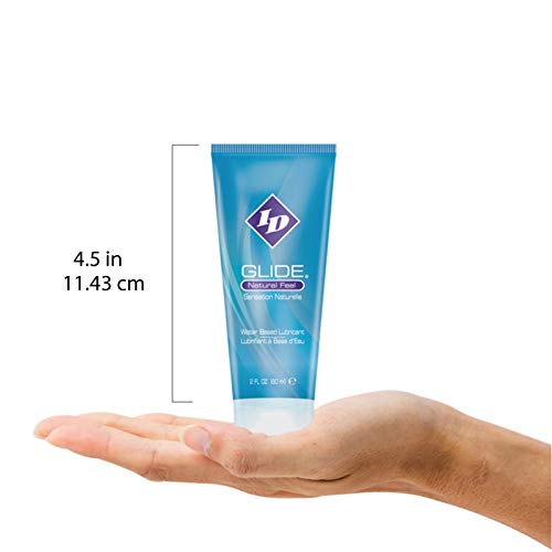 Id Glide Personal Lubricant Natural Feel Water Based Lube 2 Fl Oz Tube