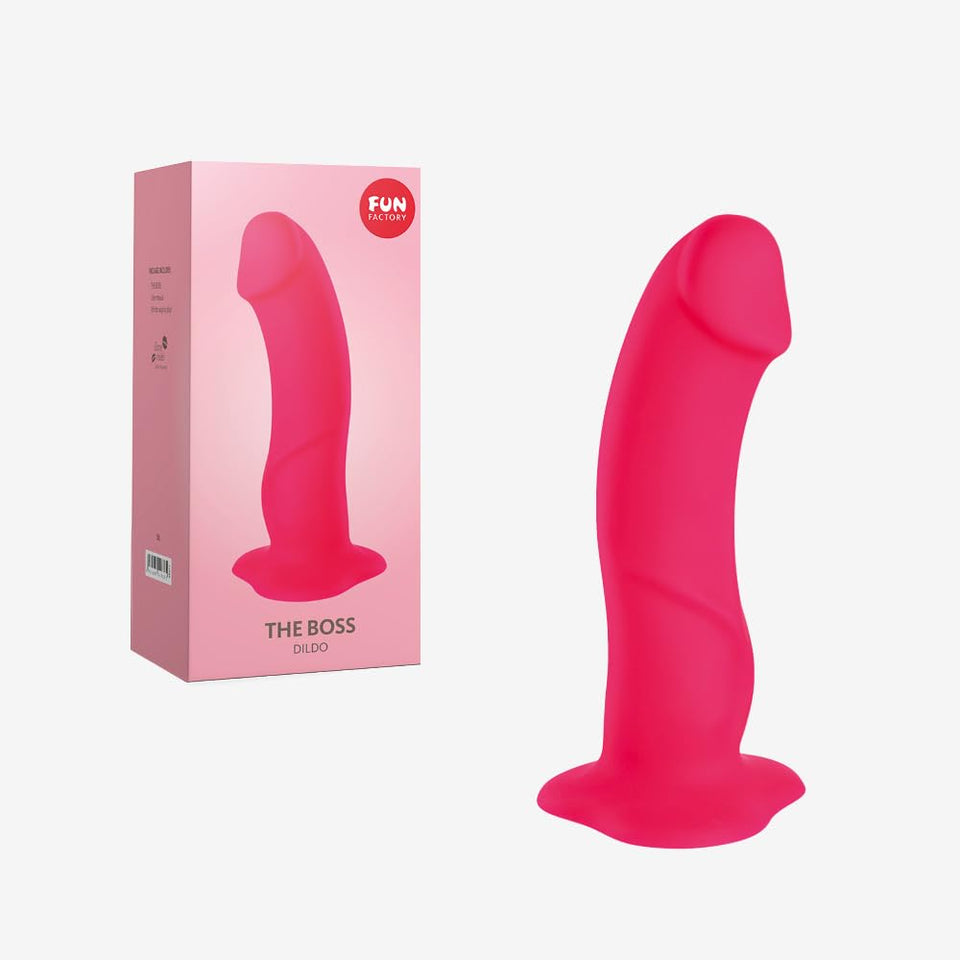 Fun Factory Adult Toys  The Boss Suction Cup Dildo  Strap On Adult Sex Toy  Dildo For Women  Men  And Couples The Boss Pin