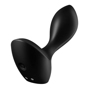 Satisfyer Backdoor Lover Anal Vibrator - Vibrating Anal Plug, Butt Plug With Curved, Probe Body And Wide Base - Suitable For Beg